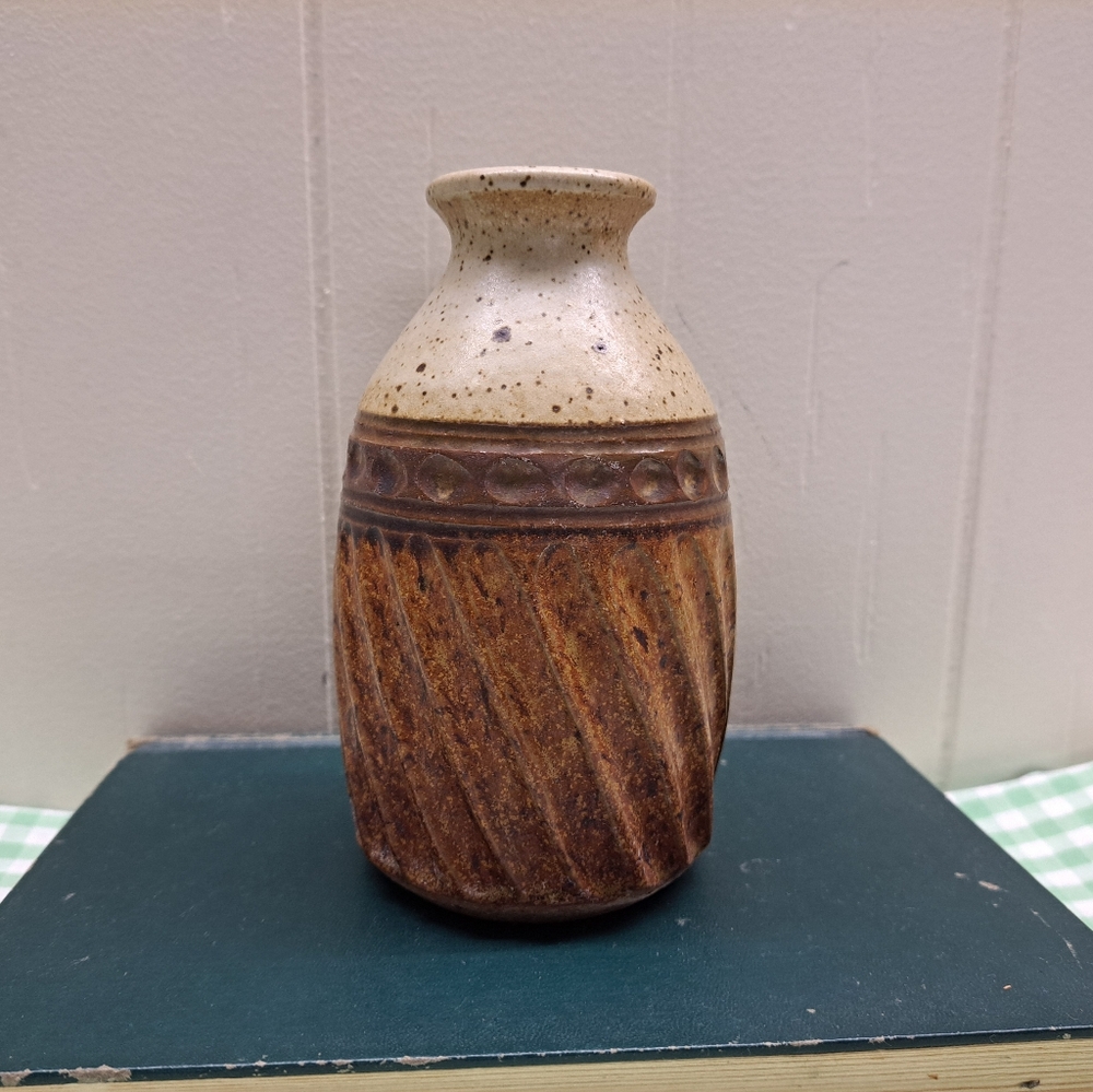 Studio Pottery Clay Vase